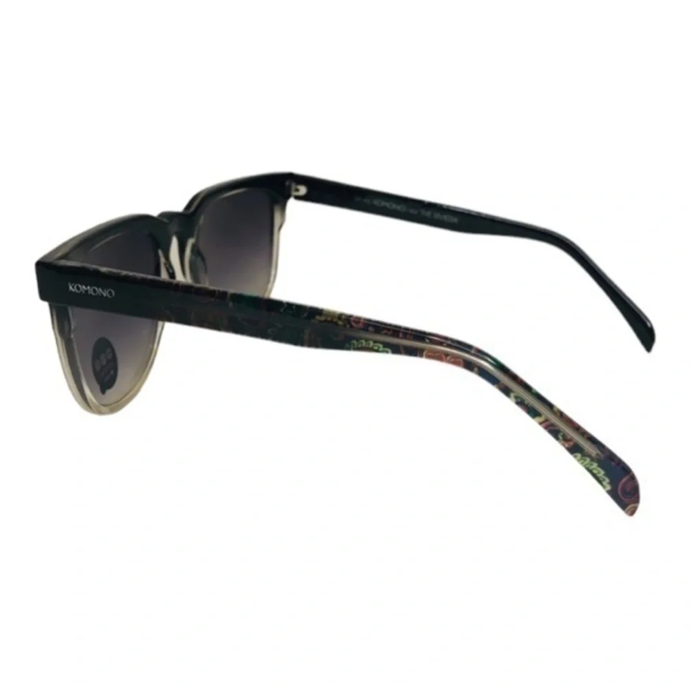 Sunglasses Riviera Paisley KOMONO Men’s Sunglasses NEW black gray